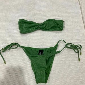Green Triangl Bikini